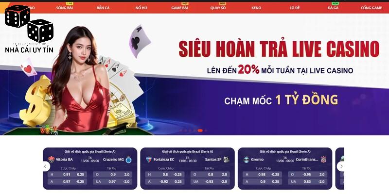 Five88 - Hoàn trả hấp dẫn nhận quà khủng mỗi ngày Five88 - Hoàn trả hấp dẫn nhận quà khủng mỗi ngày